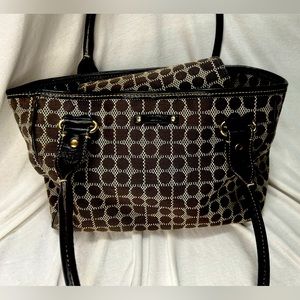 Kate Spade Brown and Black Tote Bag